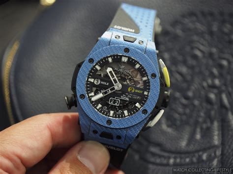 W&W 2023: Hublot Big Bang Unico Golf Sky Blue Carbon (Live 